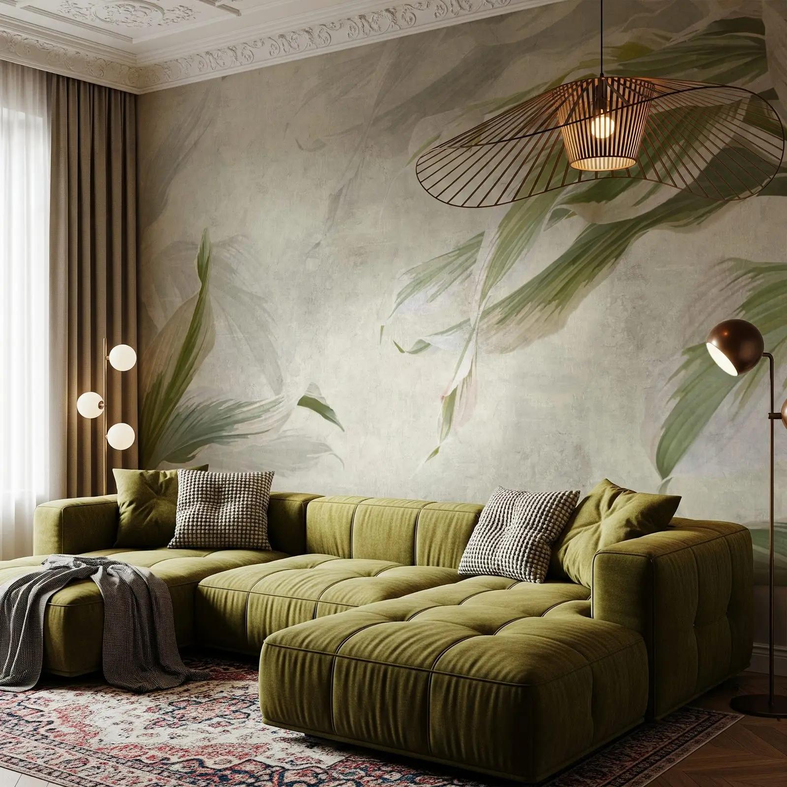 Tropical Foliage Wallpaper Mural