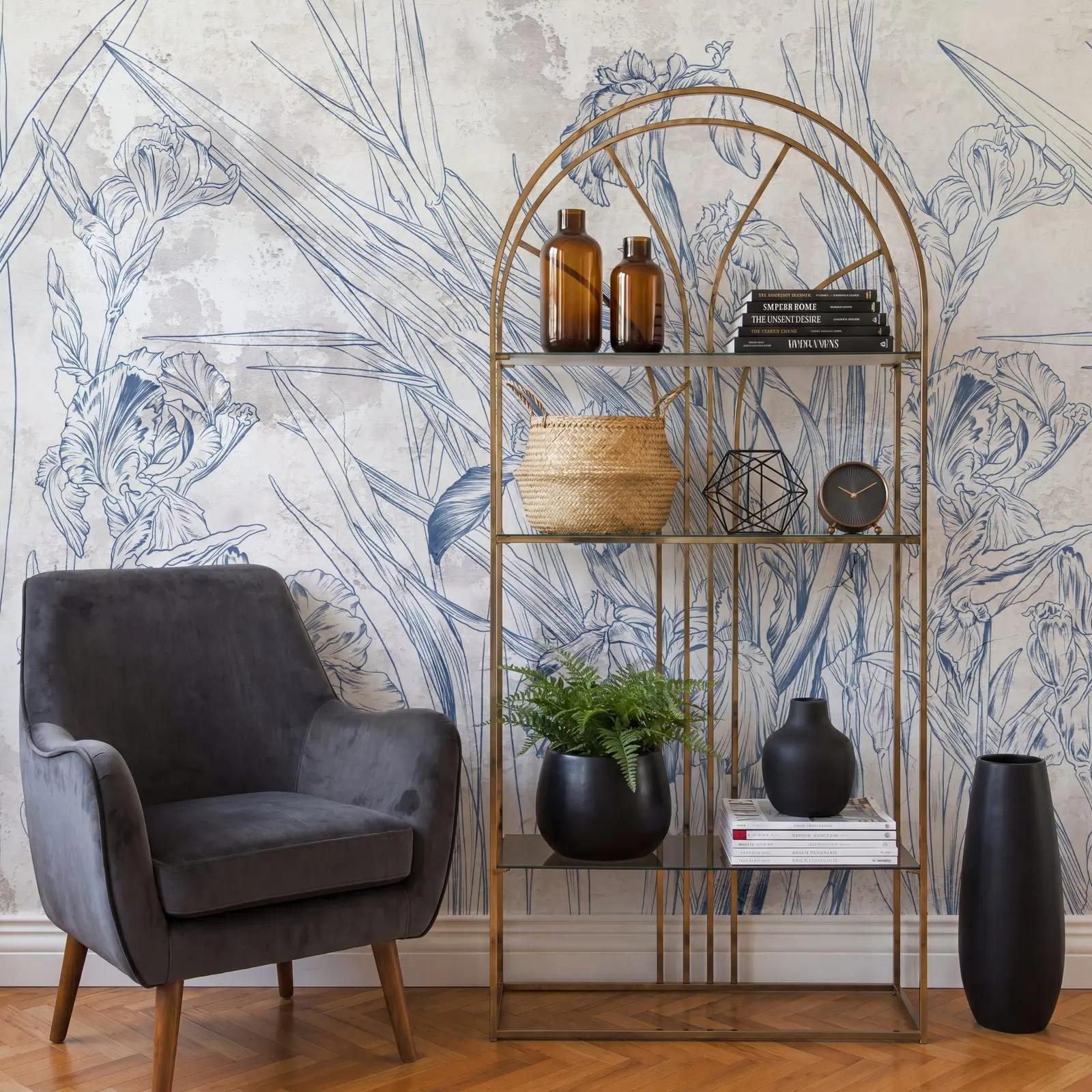 Retail Graphics Mural Iris Canvas Wallpaper Art Wall Mural | Wallhue