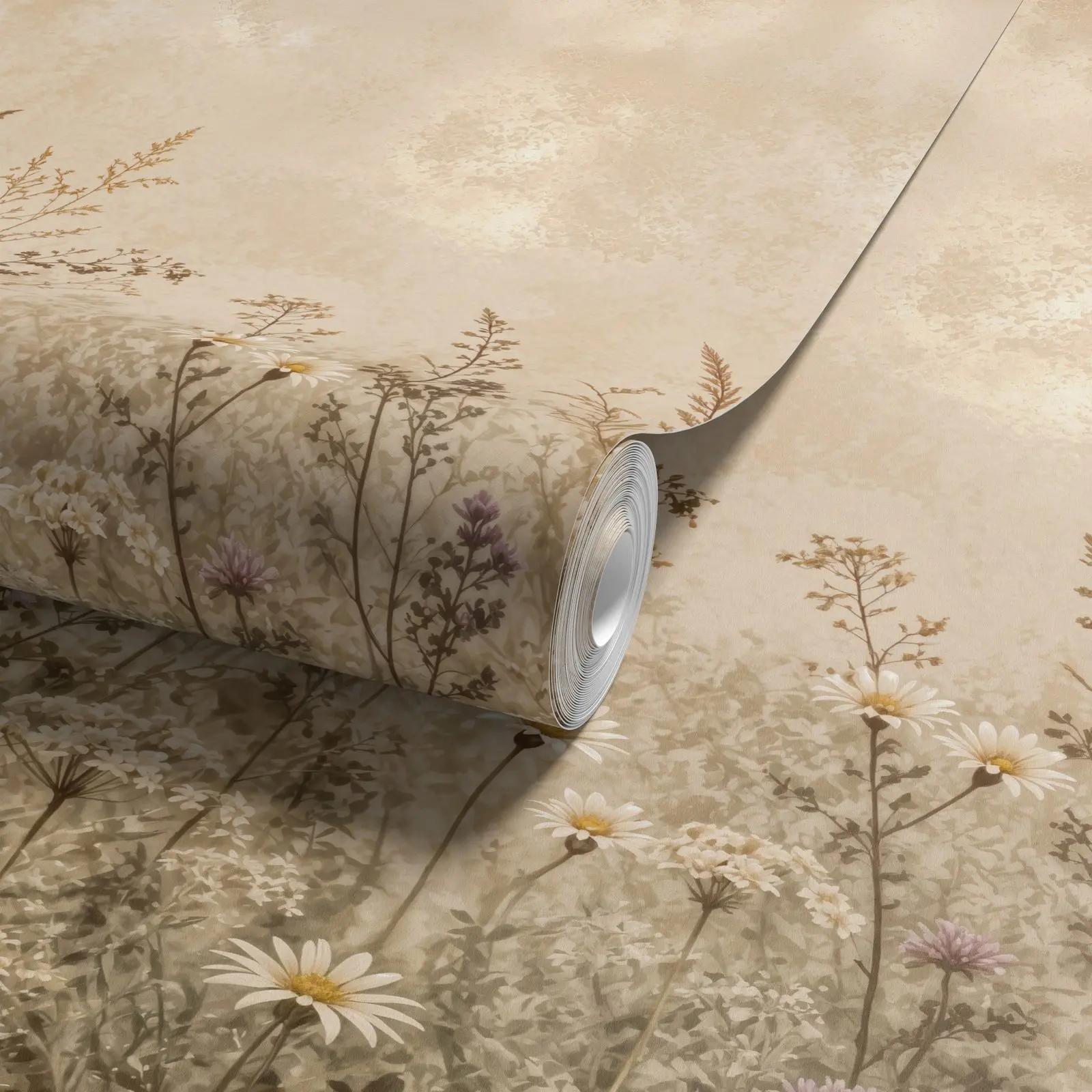 Wildflower Meadow Wallpaper Mural | Wallhue