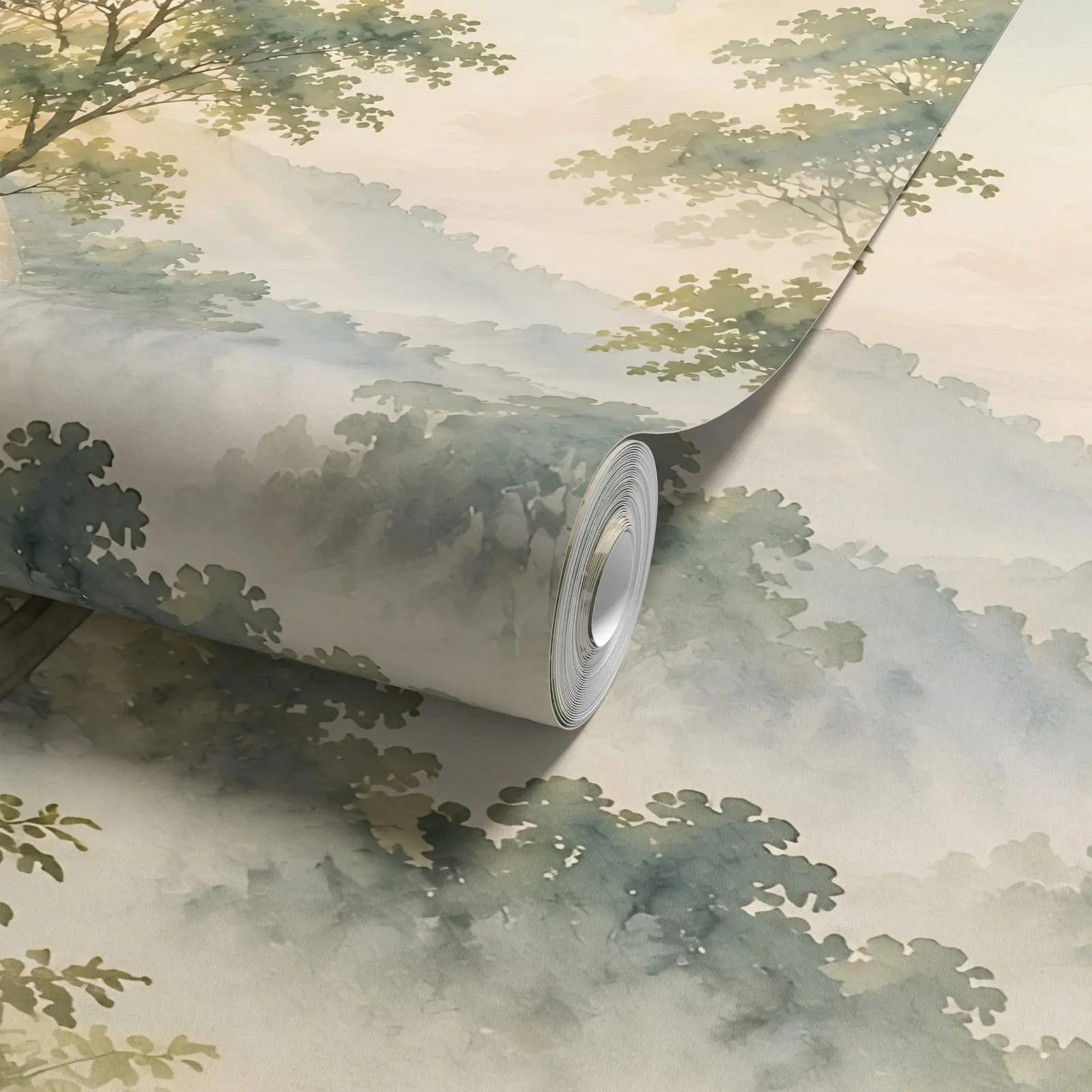 Watercolour Woodland Wallpaper Mural
