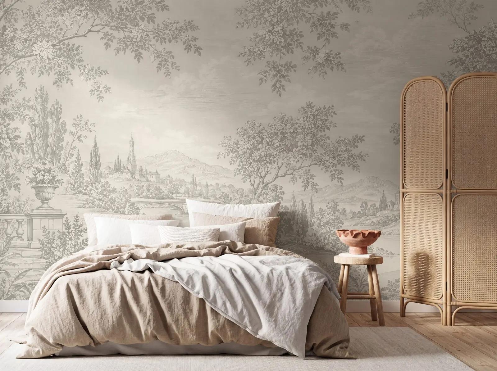 Italian Landscape Wallpaper Mural
