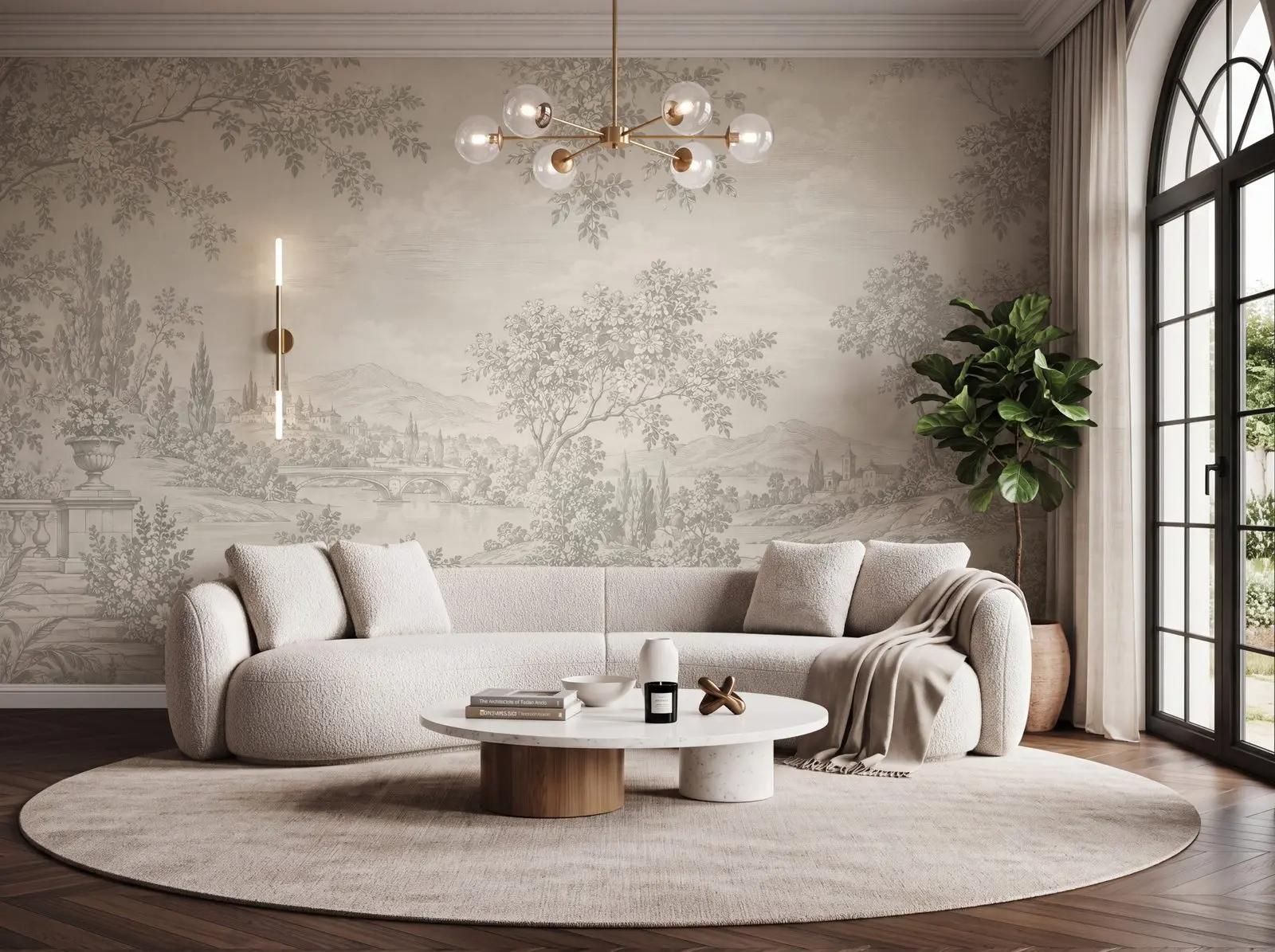Italian Landscape Wallpaper Mural