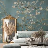 Van Gogh Almond Blossom Oil Paint Wallpaper Mural 1