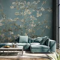Van Gogh Almond Blossom Oil Paint Wallpaper Mural 2