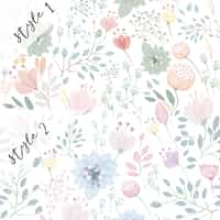 Delicate Floral Bloom Wallpaper Mural 5
