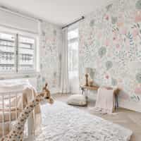 Delicate Floral Bloom Wallpaper Mural 2