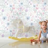 Delicate Floral Bloom Wallpaper Mural 3