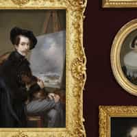 Renaissance Portrait Gallery Wallpaper Mural 5