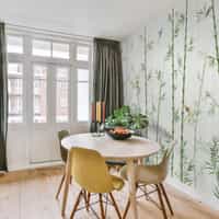 Asian Bamboo Forest with Birds Wallpaper Mural 7