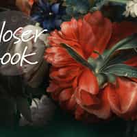 Elegant Dark Floral Blooms Wallpaper Mural 7