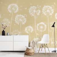 Serene Dandelion Wisps Kids Room Wallpaper 2