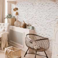 Serene Watercolor Fish Pattern Wallpaper Mural 1