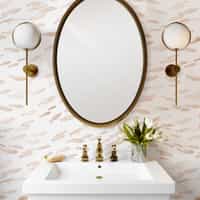 Serene Watercolor Fish Pattern Wallpaper Mural 2