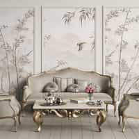 Chinese Bamboo Landscape Wallpaper Mural 6