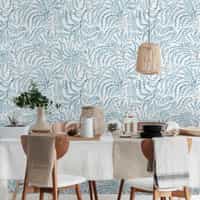 Lush Fern Leaf Pattern Wallpaper Mural 3