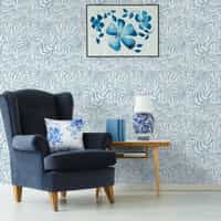 Lush Fern Leaf Pattern Wallpaper Mural 4
