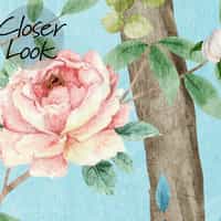 Soothing Forest and Flowers Wallpaper Mural 5