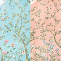 Soothing Forest and Flowers Wallpaper Mural 6