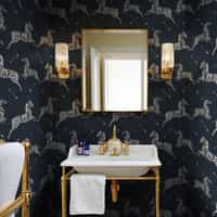 Wildlife Zebra with Arrows Wallpaper Mural 2