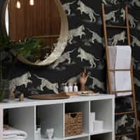 Wild Tiger Pattern Wallpaper Mural 1