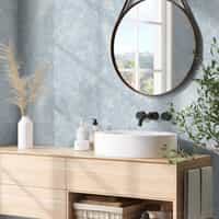 Soft Floral Elegance Peacock Wallpaper Mural 4