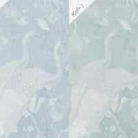 Soft Floral Elegance Peacock Wallpaper Mural 6