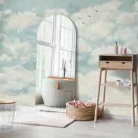 Soothing Skies Bird Flight Panoramic Wallpaper 3