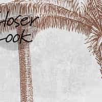 Vintage Sepia Palms Botanical Wallpaper Mural 6