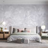 Soft Bohemian Elegance Flower Wallpaper Mural 1