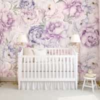 Elegant Peony Blossom Wallpaper Mural 1