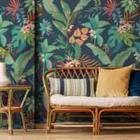 Tropical Paradise and Exotic Birds Wallpaper Mural 2