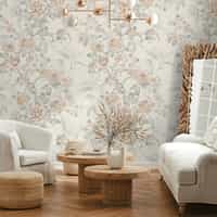 Elegant Peony Garden Wallpaper Mural 1