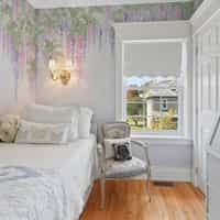 Soft Wisteria Elegance Wallpaper Mural 4