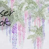 Soft Wisteria Elegance Wallpaper Mural 9