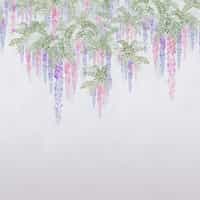 Soft Wisteria Elegance Wallpaper Mural 10