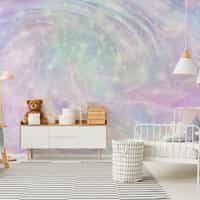 Magical Swirly Sky Kids Wallpaper Mural 1