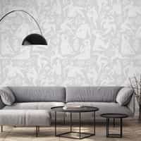 Elegant Abstract Ballet Figures Wallpaper Mural 2