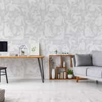 Elegant Abstract Ballet Figures Wallpaper Mural 3