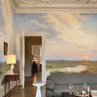 Sunrise Pastel Tones Artistic Wallpaper Mural 1
