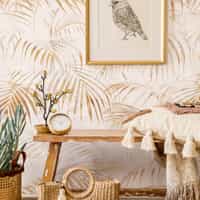 Tropical Palm Leaves Wallpaper Mural 3
