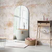 Tropical Palm Leaves Wallpaper Mural 5