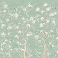 Chinoiserie Chic Floral Elegance Wallpaper Mural 5