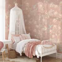 Chinoiserie Chic Floral Elegance Wallpaper Mural 1