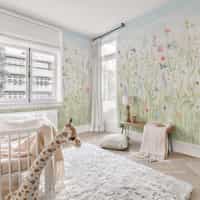 Delicate Floral Harmony Nature Wallpaper Mural 4