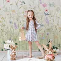 Delicate Floral Harmony Nature Wallpaper Mural 5