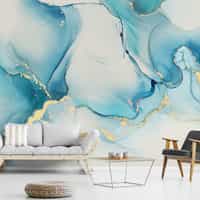 Abstract Luxury Marble Swirls Wallpaper Mural 2