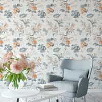 Botanical Garden Fresco Wallpaper Mural 2