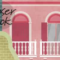 Whimsical Townhouse World for Kids Wallpaper Mural 4