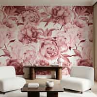 Soft Rose Floral Delicacy Wallpaper Mural 3