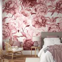 Soft Rose Floral Delicacy Wallpaper Mural 2
